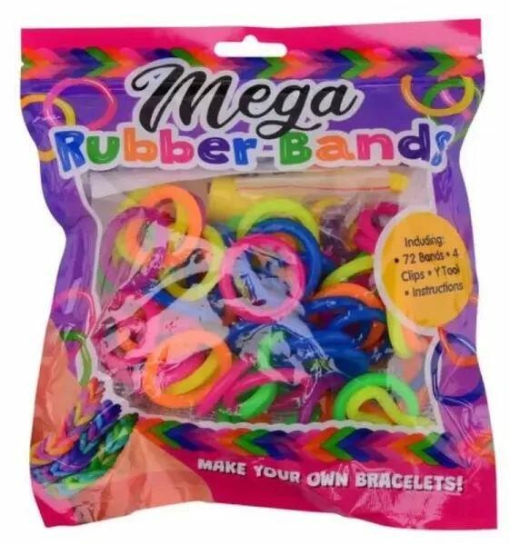 Mega gumikarkötő készítő szett 72 db-os (8927)