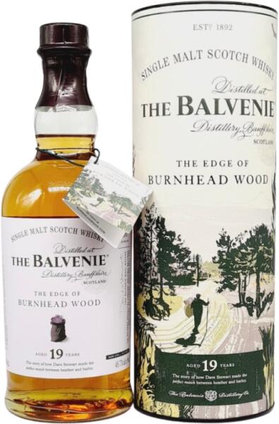 (値下げ)BALVENIE 19年 EDGE OF BURNHEAD WOOD THE BALVENIE 19 Ani Edge Of Burnhead Wood Whisky 0.7L, 48.7