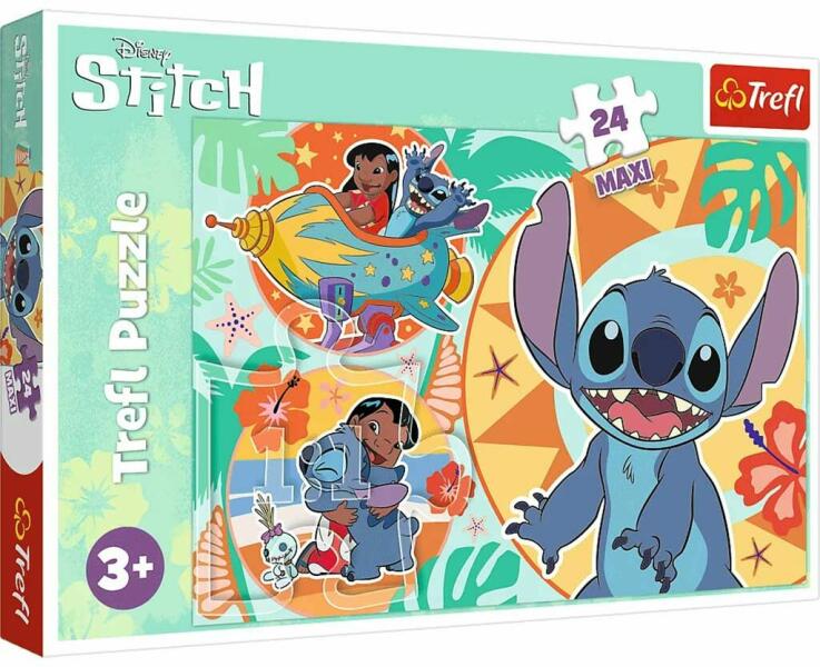 Lilo & Stich - Barátság maxi puzzle 24 db-os (14365)