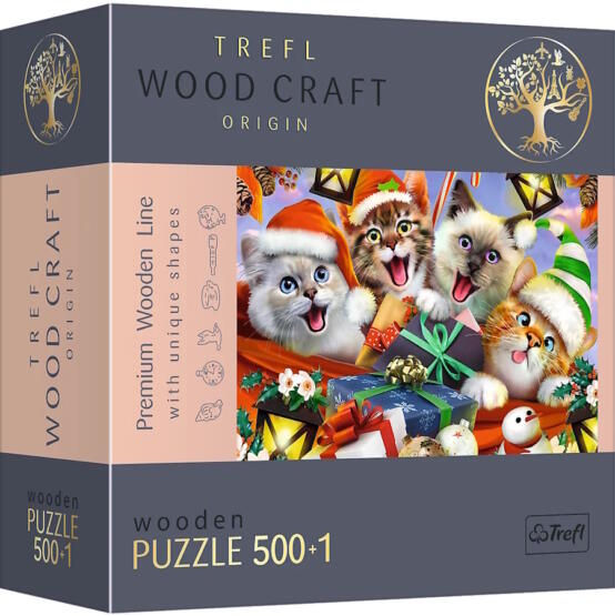 Wood Craft - Cica karácsonya 501 db-os (20172)