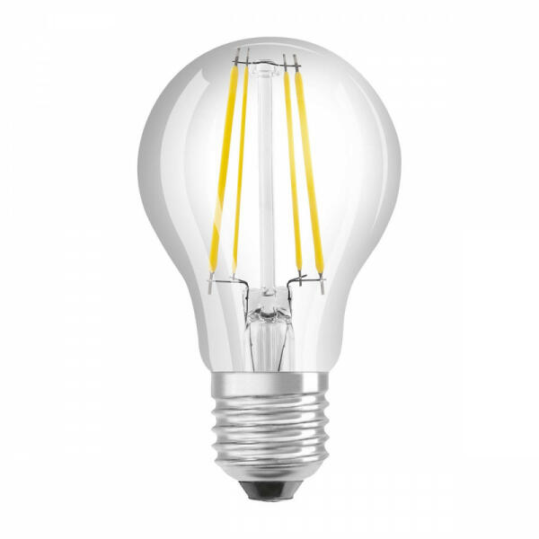 LED izzó A60 E27 4W = 60W 840lm 3000K Meleg 360° OSRAM ULTRA HATÉKONY izzószál (4099854009976)