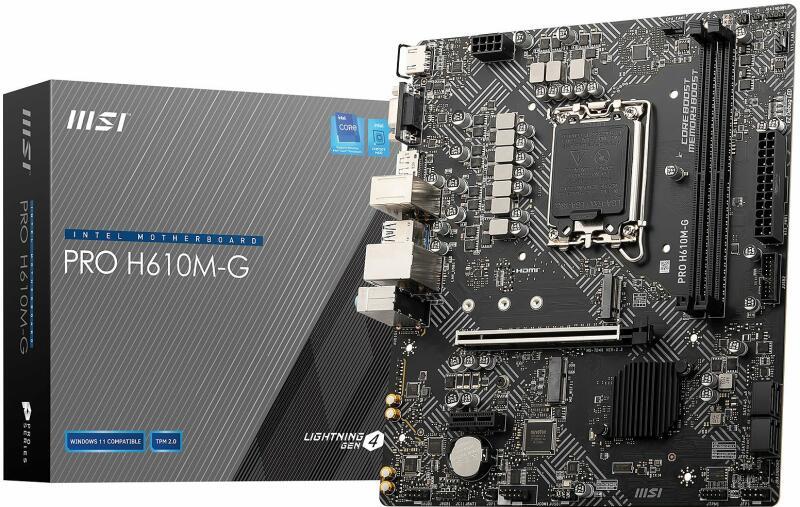 PRO H610M-G