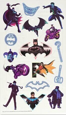 Batman tetováló készlet 2 lap (62-0303)