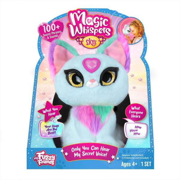 My Fuzzy Friends - Magic Whispers suttogó plüss cica - Skye (18604)