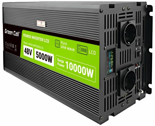 PowerInverter LCD 48V 5000W/10000W (INVGC48P5000LCD)