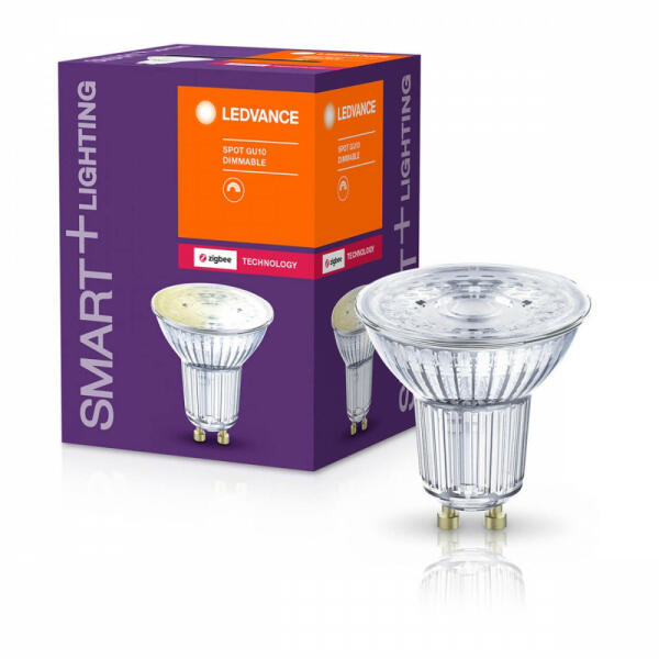 GU10 LED izzó 4.7W 350lm 2700K meleg LEDVANCE SMART+ ZigBee szabályozható (4058075729148)