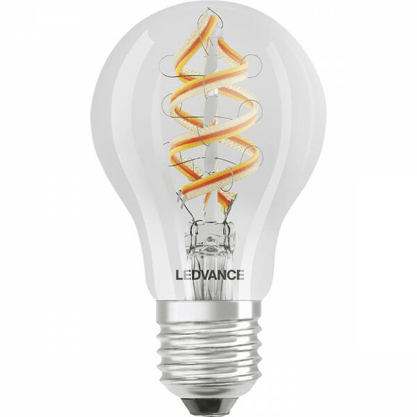 E27 A60 LED izzó 4, 5W = 30W 2700K Meleg RGB 300lm 300° LEDVANCE SMART+ WIFI izzószál szabályozható (4058075619012)