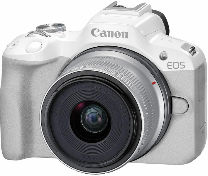 EOS R50 + RF-S 18-45mm f/4.5-6.3 IS STM White (5812C013AA)