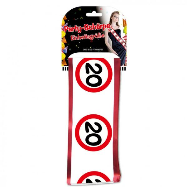 Vállszalag 20-as számmal, Sebességkorlátozó (LUFI563012)