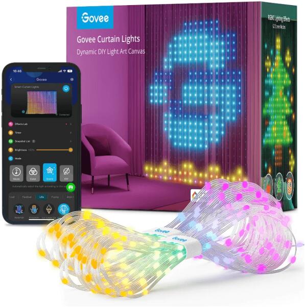 RGBIC Curtain Lights H70B1