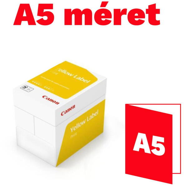 Yellow Label A5 80 g PAPIRA5CAN