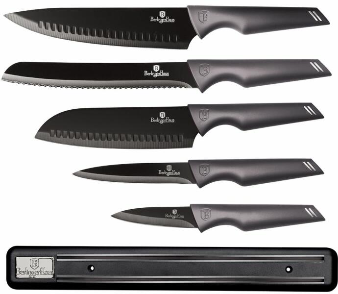 Carbon Pro késkészlet mágneses tartóval 6 db-os (BH/2701)
