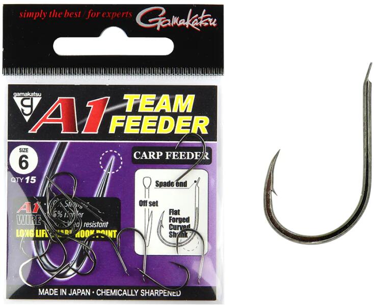 Team Feeder A1 Carp 15pc #8 (185078-008)