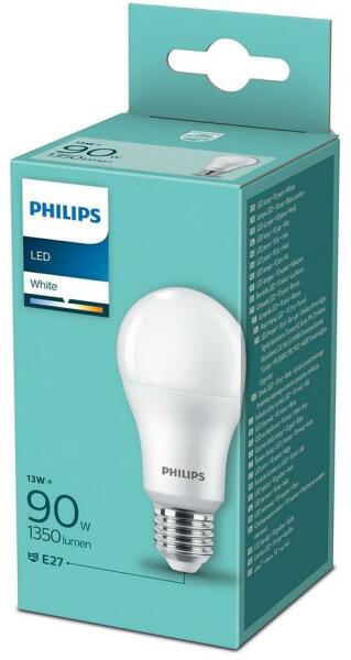 LED izzó Philips A60 E27 / 13W / 230V 3000K P4086 (P4086)