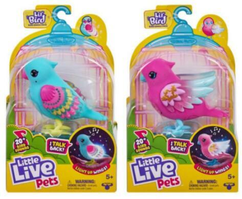 Little Live Pets - papagáj fénnyel és hanggal - kétféle (26401)