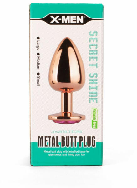 Secret Shade Metal Butt Plug S