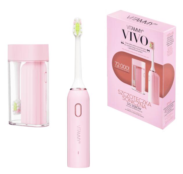 Vivo + travel case pink