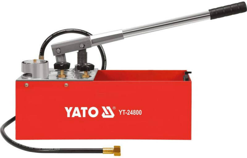 YATO YT-24800 Kézi nyomáspróba szivattyú 12 liter 50 bar (YT-24800)