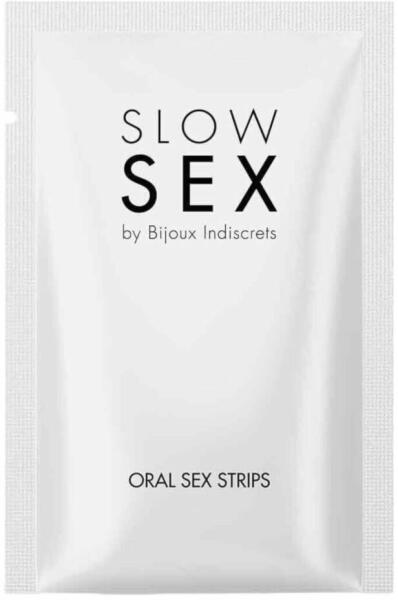 Slow Sex orál szex lapok menta 7db