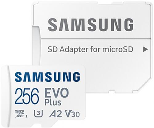 Samsung EVO Plus SDXC 256GB UHS-I + Adapter (MB-MC256SA) (Card
