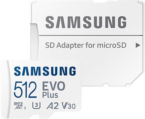 Samsung EVO Plus microSDXC 512GB + Adapter (MB-MC512SA) (Card