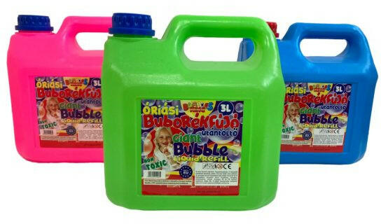 Óriás buborék készítő folyadék 3L (LUFI694542)