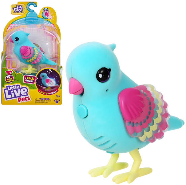 Little Live Pets - Tweet Twinkle papagáj fénnyel és hanggal (26401/26403)