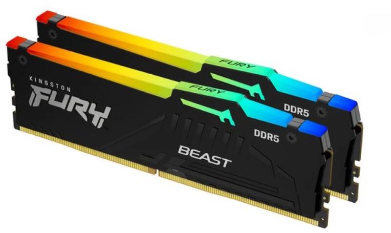 FURY Beast RGB 32GB (2x16GB) DDR5 6400MHz KF564C32BBAK2-32