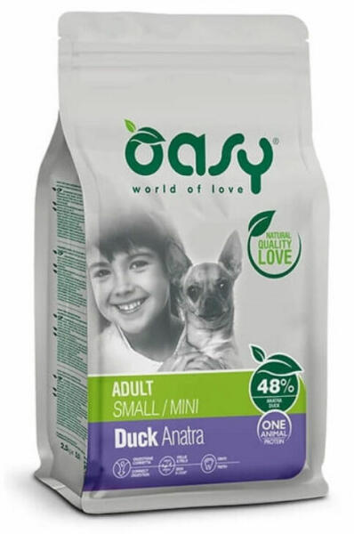 Dog OAP Adult Small/Mini Duck 2,5 kg