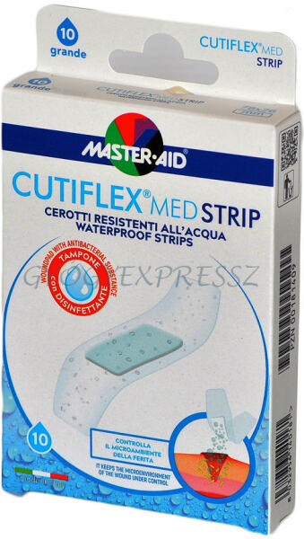Vásárlás: Master-Aid CUTIFLEX STRIP SUPER 86 mm x 39 mm Vízálló ...