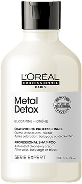 Metal Detox mélytisztító sampon festett hajra 500 ml