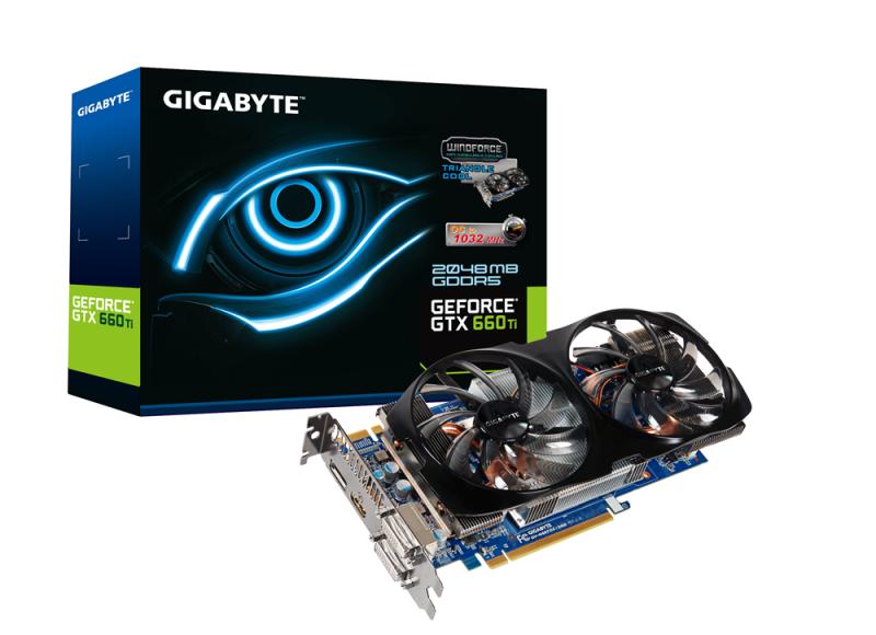 GIGABYTE GeForce GTX 660 Ti OC 2GB GDDR5 192bit (GV-N66TOC-2GD