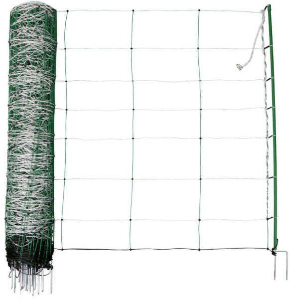 AKO TopLine Plus Villanypásztor háló, zöld, 50 m x 90 cm, egy leszúró tüskével