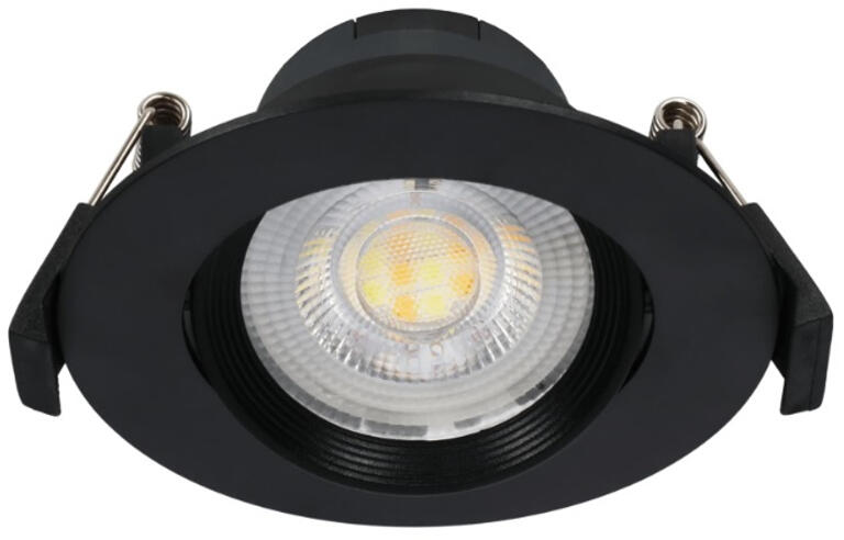 ZUMA LED R 5W CCT-B LED SPOTLÁMPA, 475lm/375lm, 3000/4500/6500k, FEKETE (ORO33109) (ORO33109)
