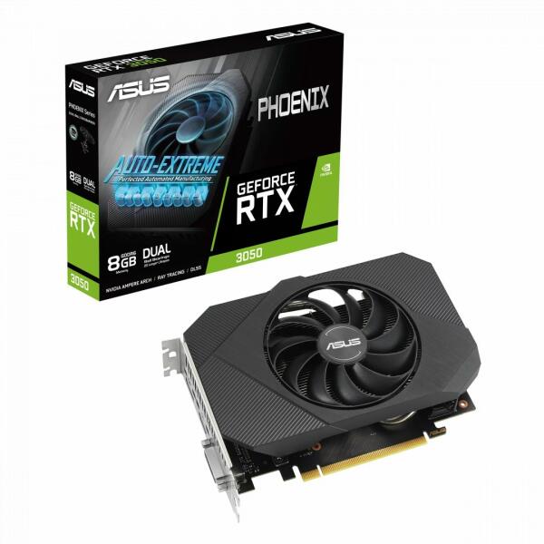 GeForce RTX 3050 Phoenix V2 8GB GDDR6 128bit (PH-RTX3050-8G-V2/90YV0GH8-M0NA00)