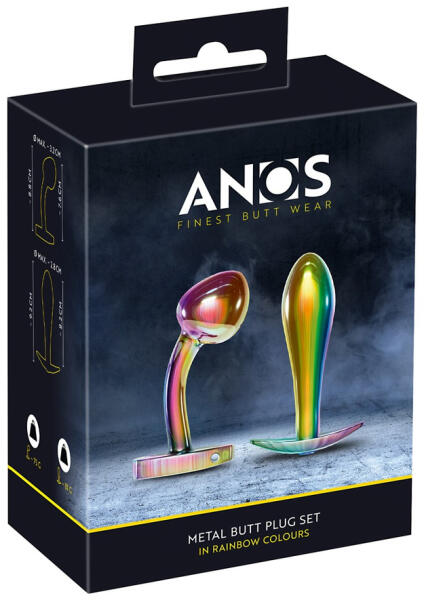 Metal Rainbow Plug Set