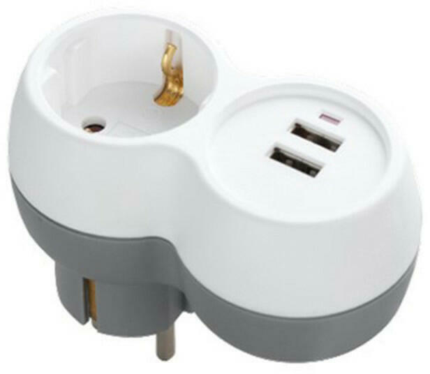 1 Plug + 2 USB (560292)