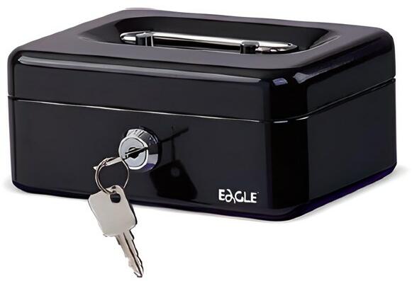 Pénzkazetta EAGLE 8878S érmetartós fekete 120-1029 (120-1029)