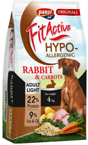 FitActive Hypoallergenic Light Rabbit and Carrots 4 kg