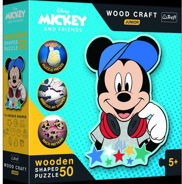 Wood Craft - Disney - Mickey egér és barátai 50 db-os (20199)