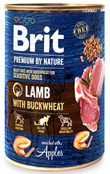 Premium by Nature Adult Lamb with Buckwheat 400 g