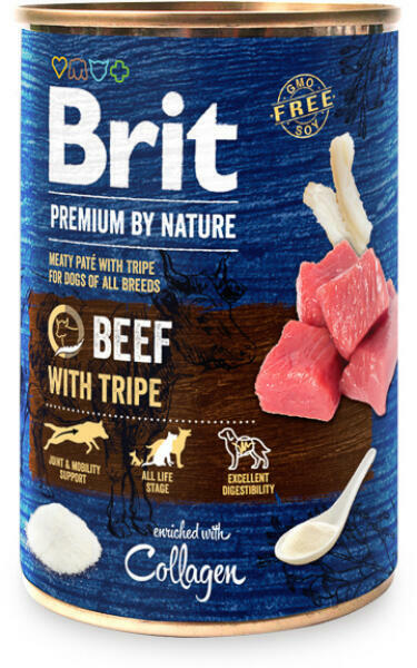 Premium by Nature Adult Beef with Tripes 400 g
