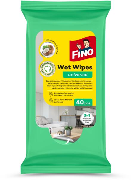 Fino nedves törlőkendő 40db univerzális - ecofamily