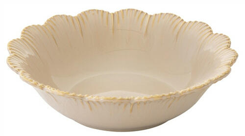 Porcelán mélytányér 20cm, Fleuri terracotta - perfectodekor