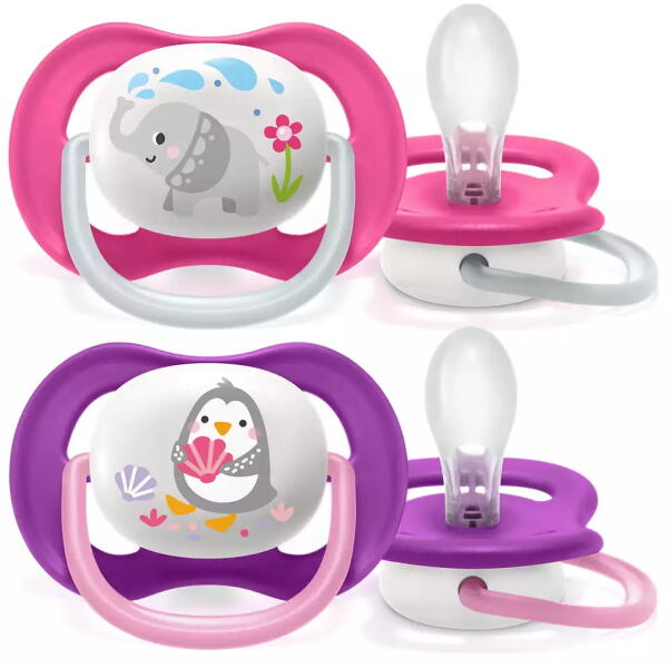 Avent Ultra Air 2 db elefánt és pingvin (SCF080/08)
