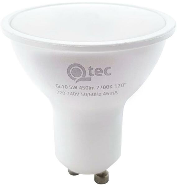 LED Izzó Qtec GU10/5W/230V 2700K BC0525 (BC0525)