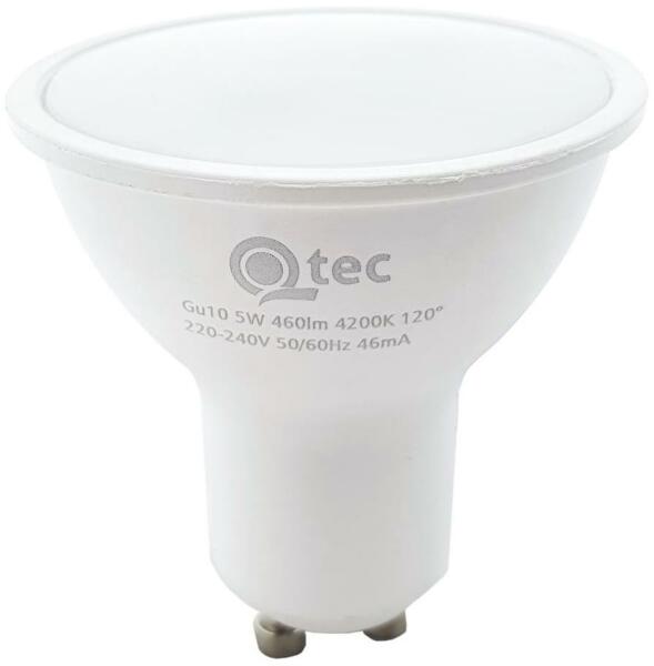 LED Izzó Qtec GU10/5W/230V 4200K BC0526 (BC0526)