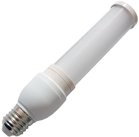 Inesa E27 Led 10W, 900 lumen, 2700 kelvin, meleg fehér. Hossza 20, 5 cm, csak nagy /min. 40cm átmérő! / lámpába jó! (LLKF10WG24d260407K2700E27)