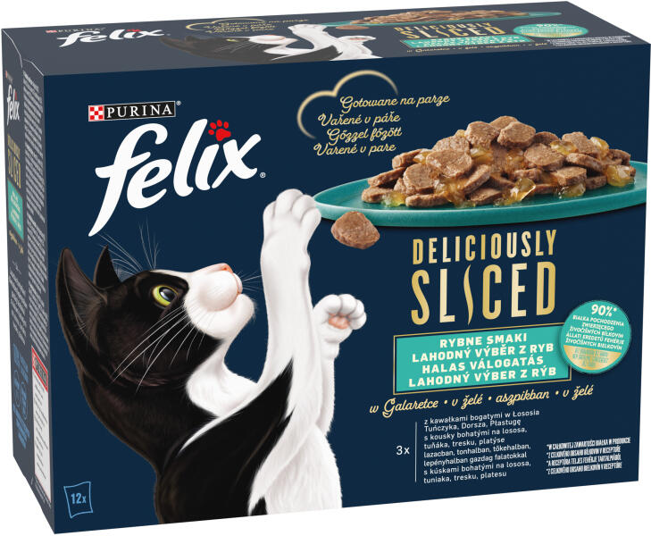 Deliciously Sliced fish in jelly 12x80 g