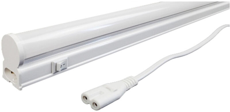 Led T5 Integrált Fénycső 6W 300Mm Ww 3000K Hálózati Kábellel (AB300T5-6W-WW-CB)